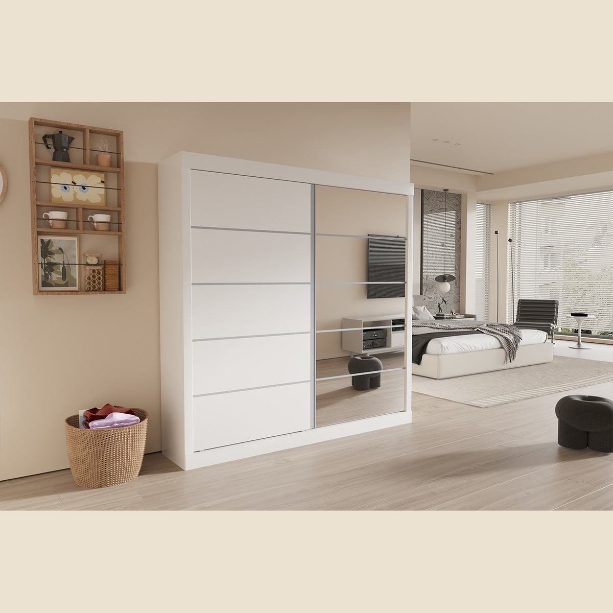 Armoire Mike — Portes battantes ou coulissantes