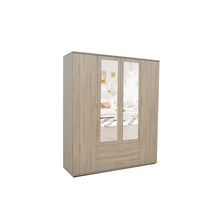 Armoire Marc — Portes battantes avec miroir