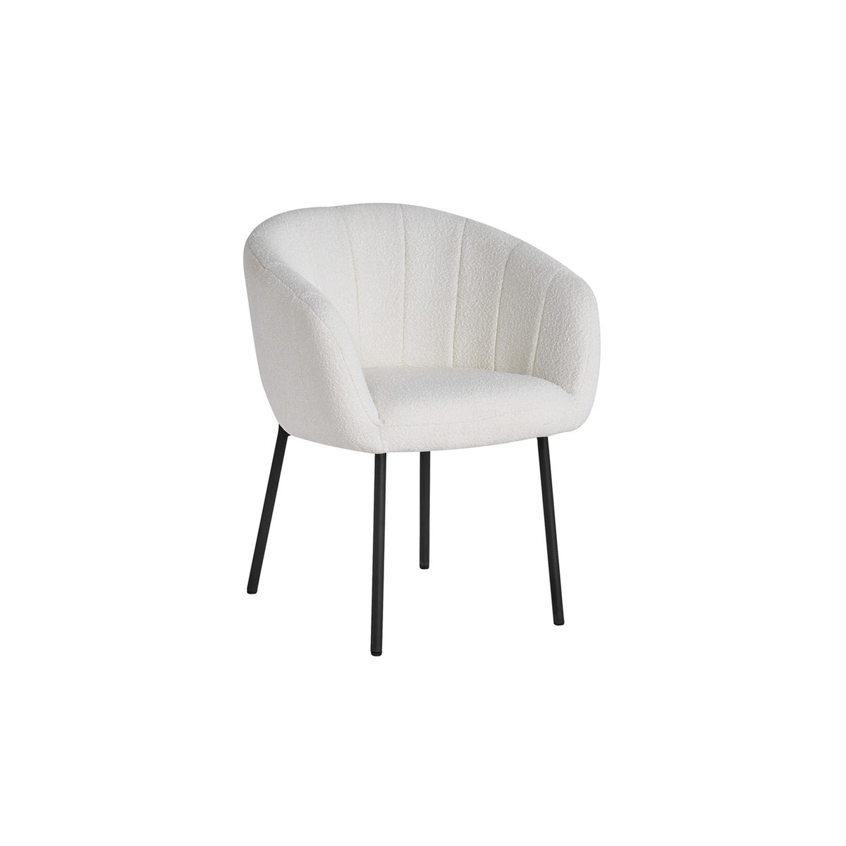Chaise Sevilla — Tissu, bouclé ou corduroy
