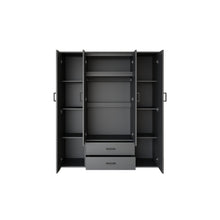 Armoire Marc — Portes battantes avec miroir