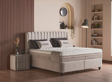 Lit Bristol — Boxspring à coffres de rangement
