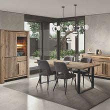 Salle à manger Santos — Canyon Oak / Nox